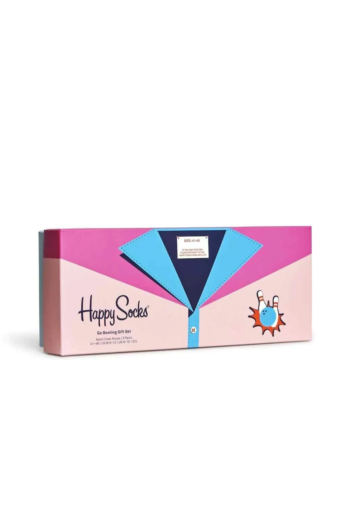 Happy Socks  4er-Pack Go Bowling-Socken-Geschenkset