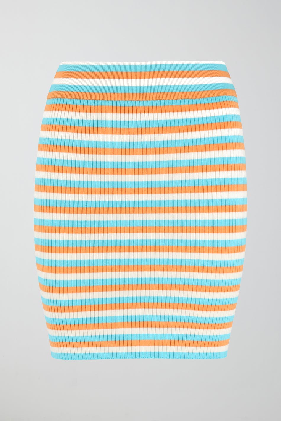 Knitted tube skirt