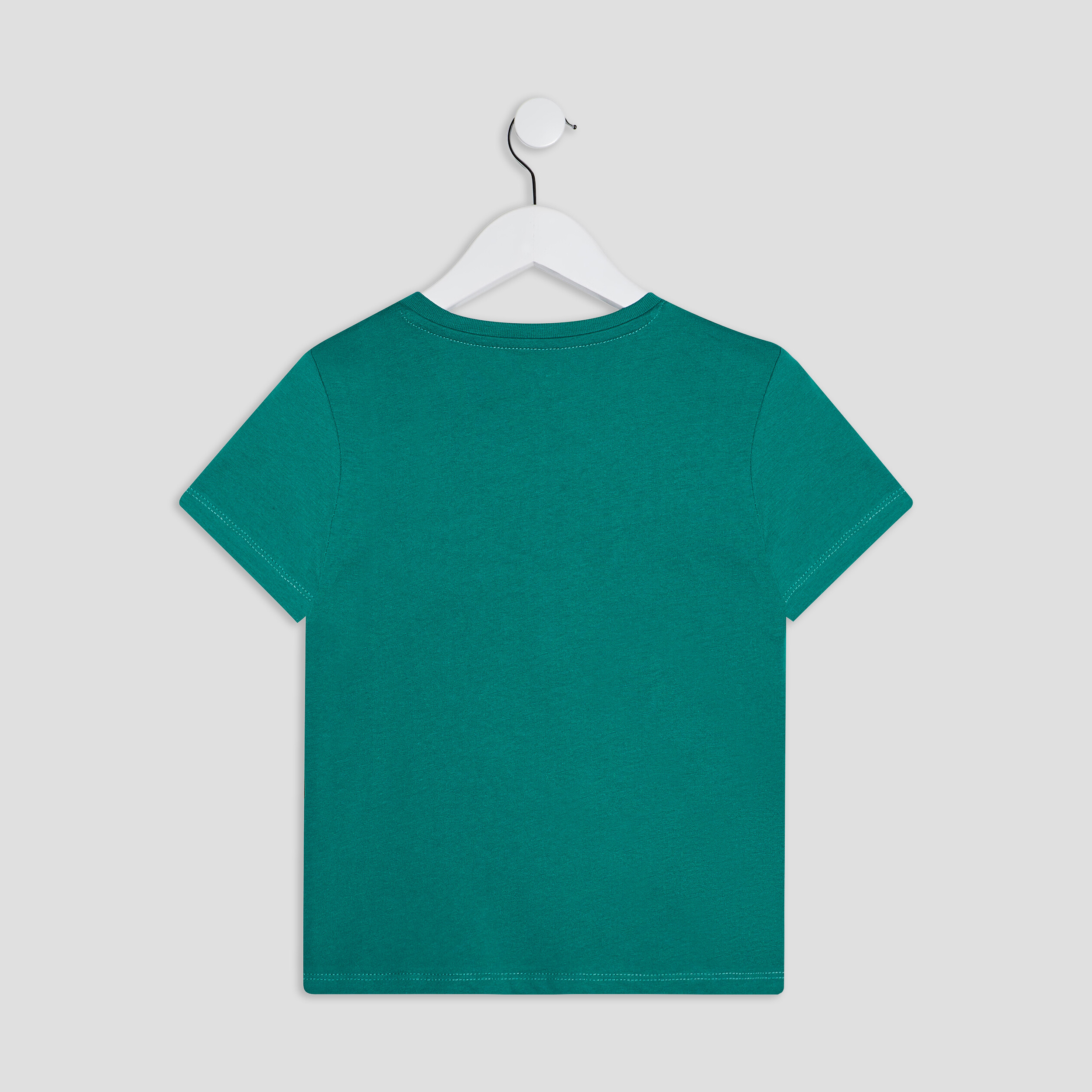 T-shirt manches courtes vert garçon | La Halle