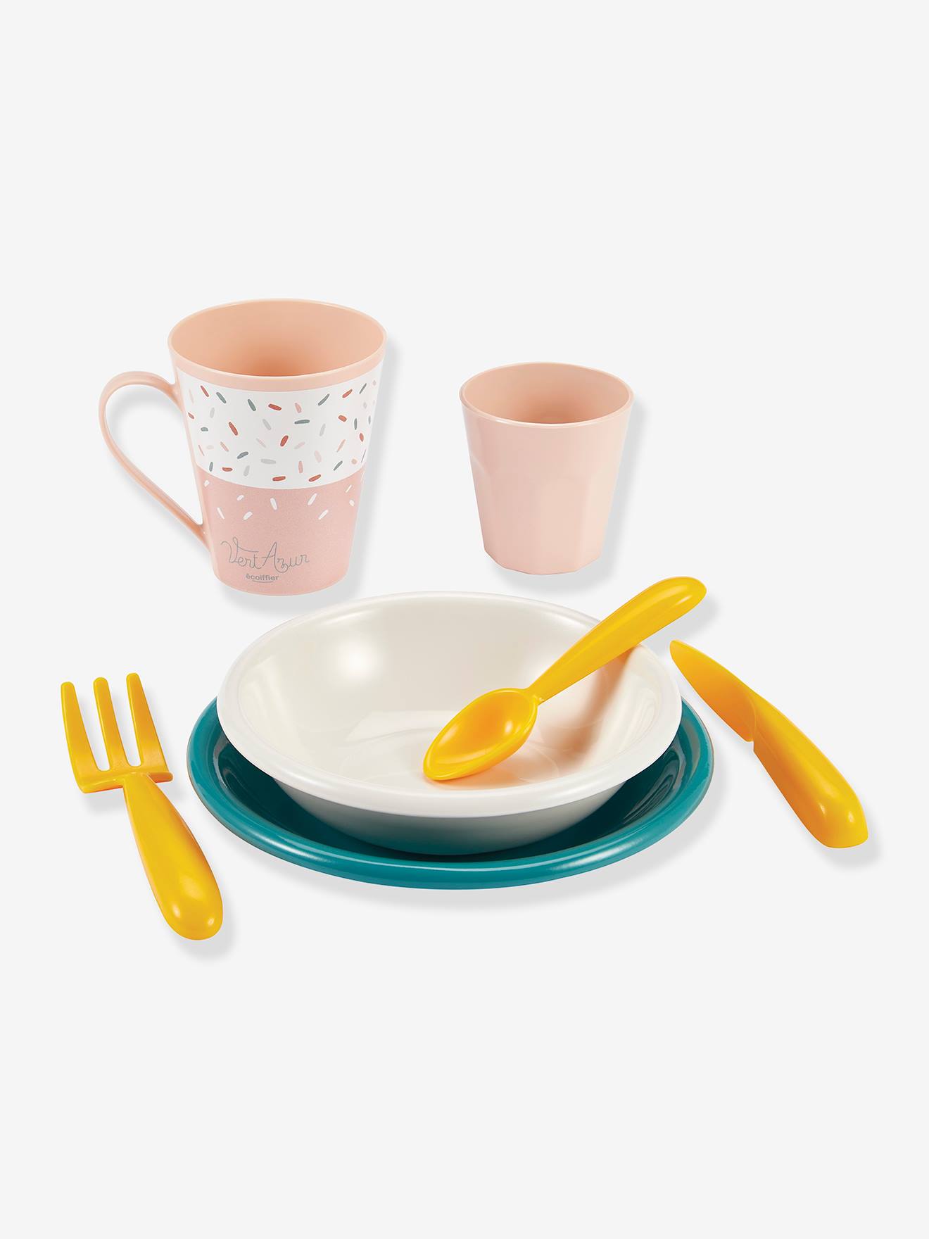 Ecoiffier Kinder Picknick-Set VERT AZUR ECOIFFIER - blau