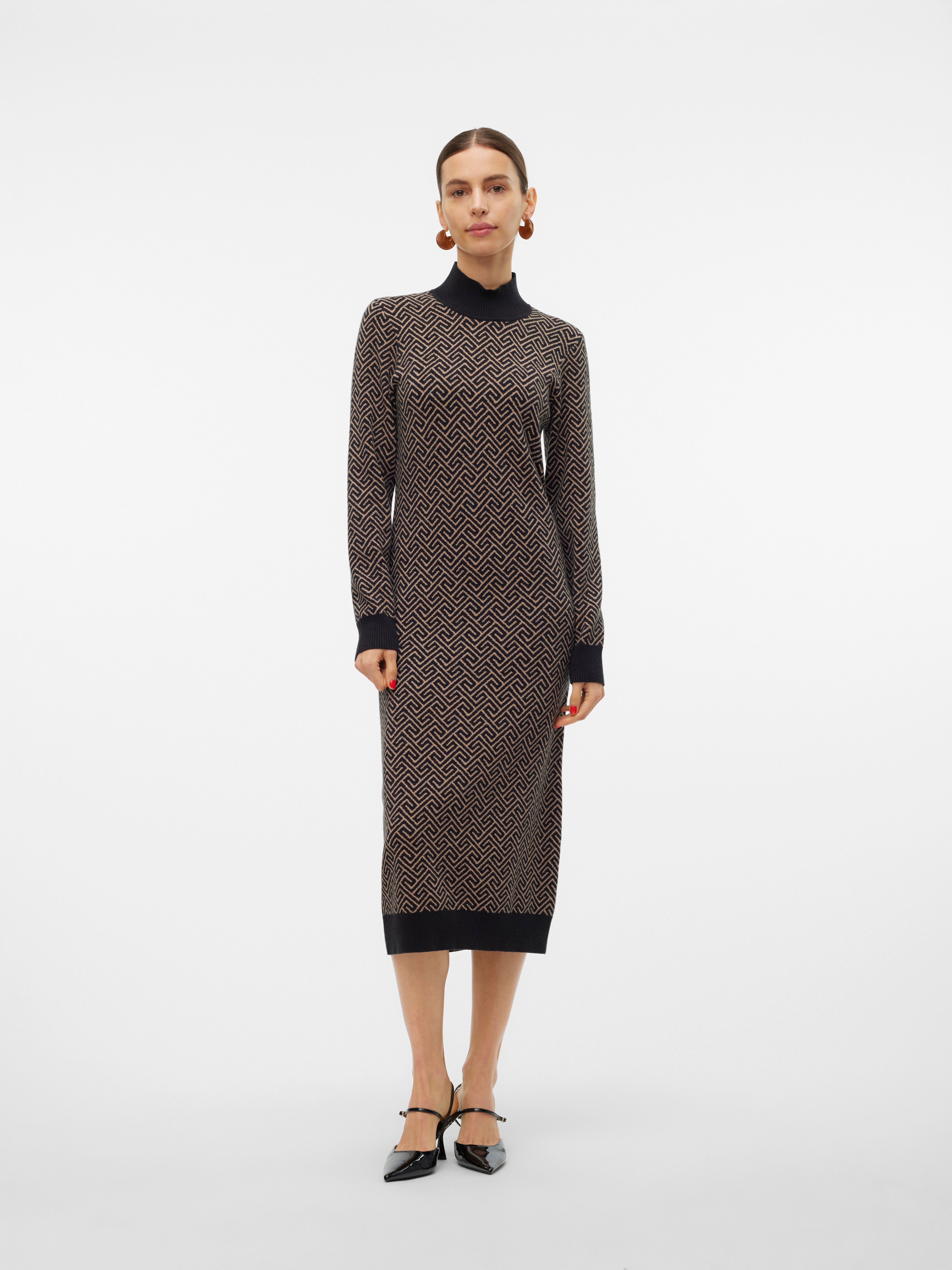 VMARIA Langes Kleid