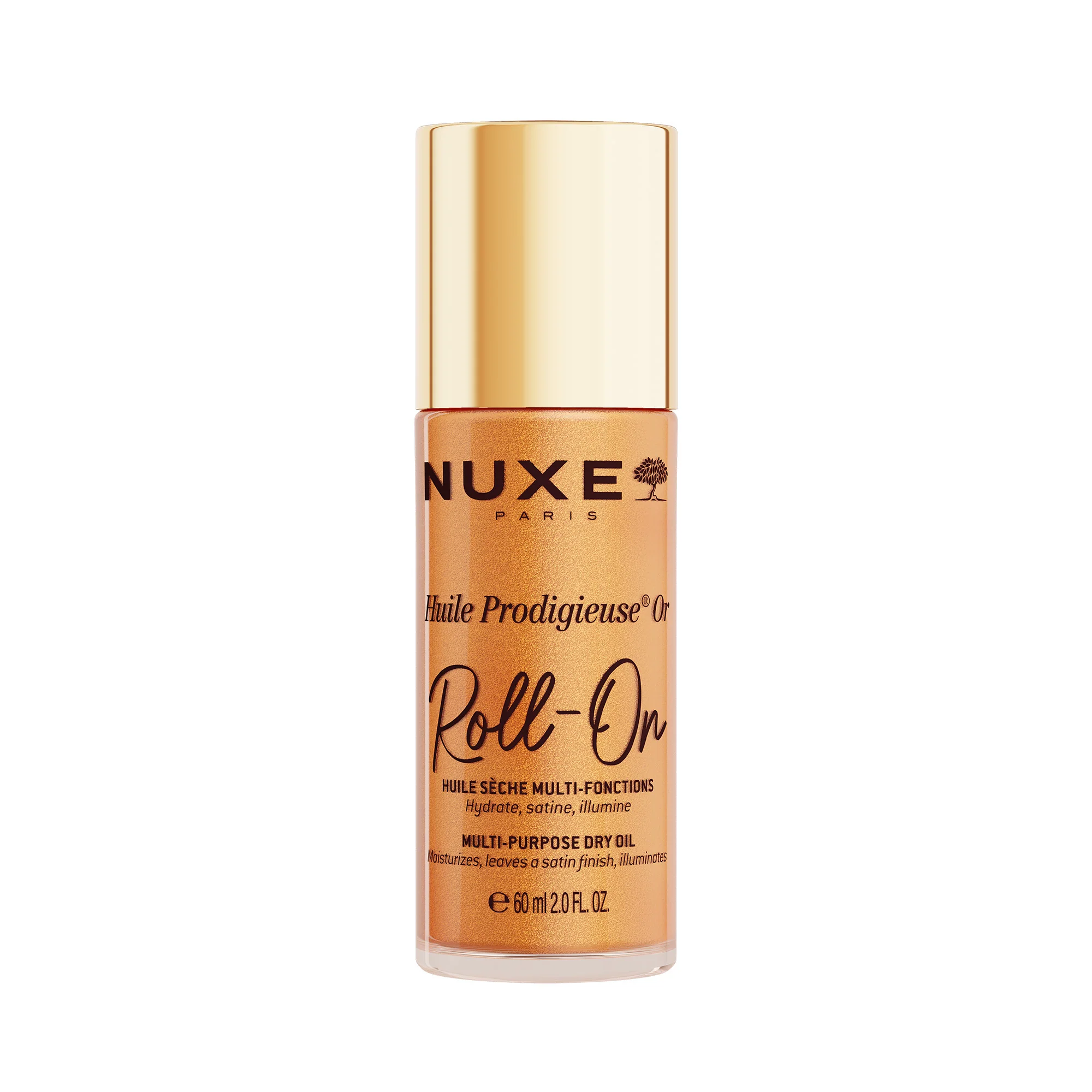 Huile Prodigieuse Prodigieuse oder Roll-On – Nährendes Gesichtsöl, Körperöl, Elastizitätsförderndes Anti-Dehnungsstreifen-Öl, Haaröl