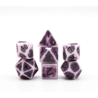 Würfelset Flintstone: Purple (7)