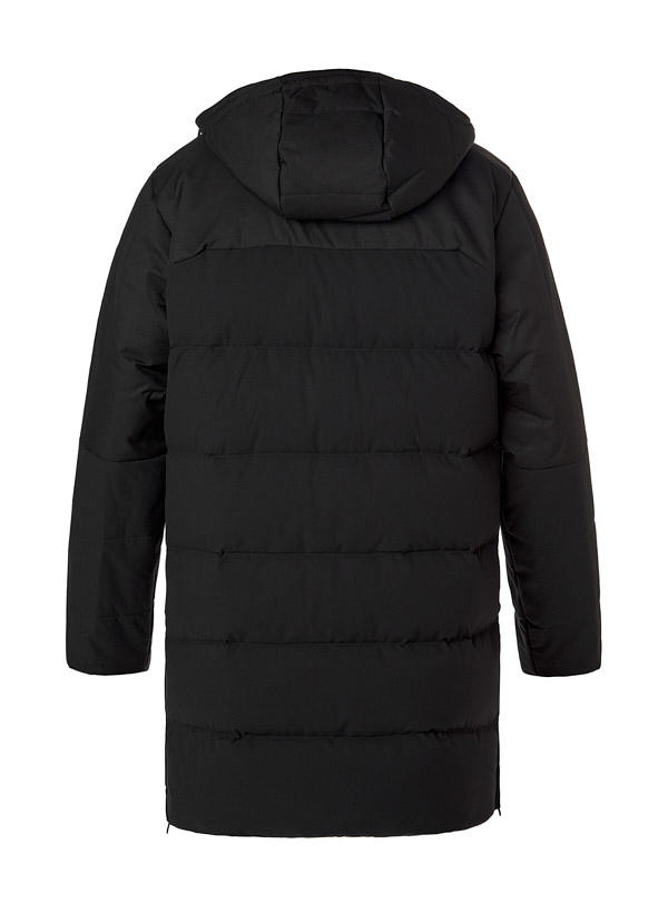 BOSS Green, Daunenparka Chester, Mikrofaser wasserabweisend, schwarz