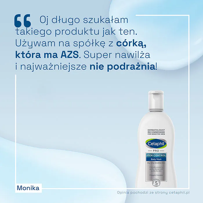 Cetaphil PRO niežulį kontroliuojantis valomasis losjonas
