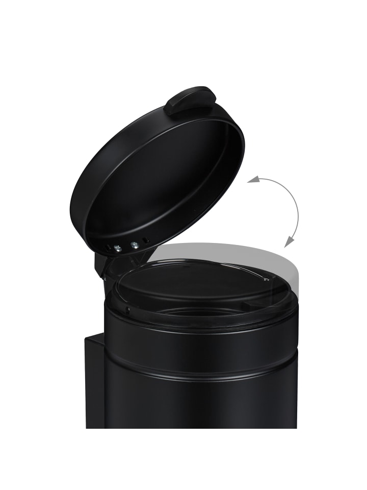 relaxdays Kosmetikeimer in Schwarz - 3 Liter günstig kaufen onesize