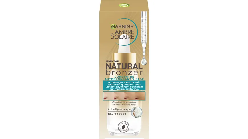 Garnier Ambre Solaire Natural Bronzer Gesichtsserum 30 ml