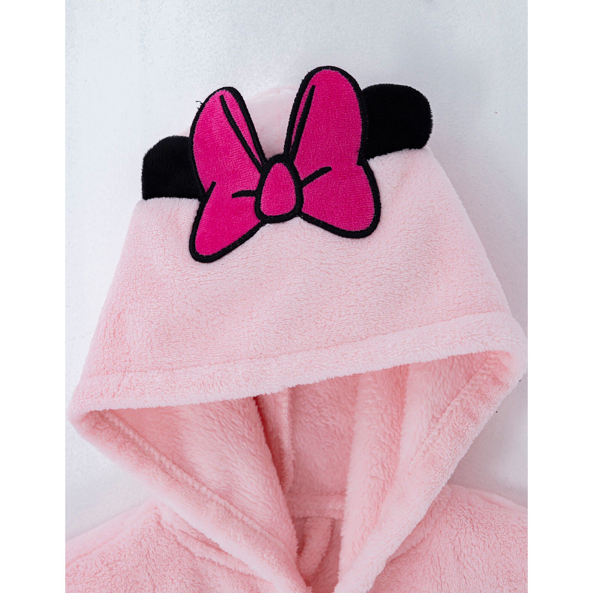 Robe de chambre capuche enfant Minnie personnalisable