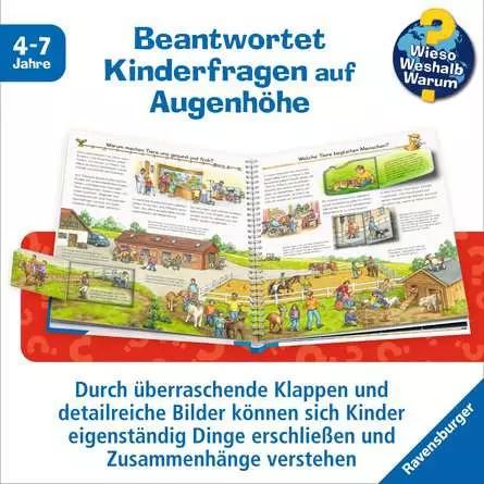 Ravensburger Wieso? Weshalb? Warum?, Band 16: Tiere im Einsatz
