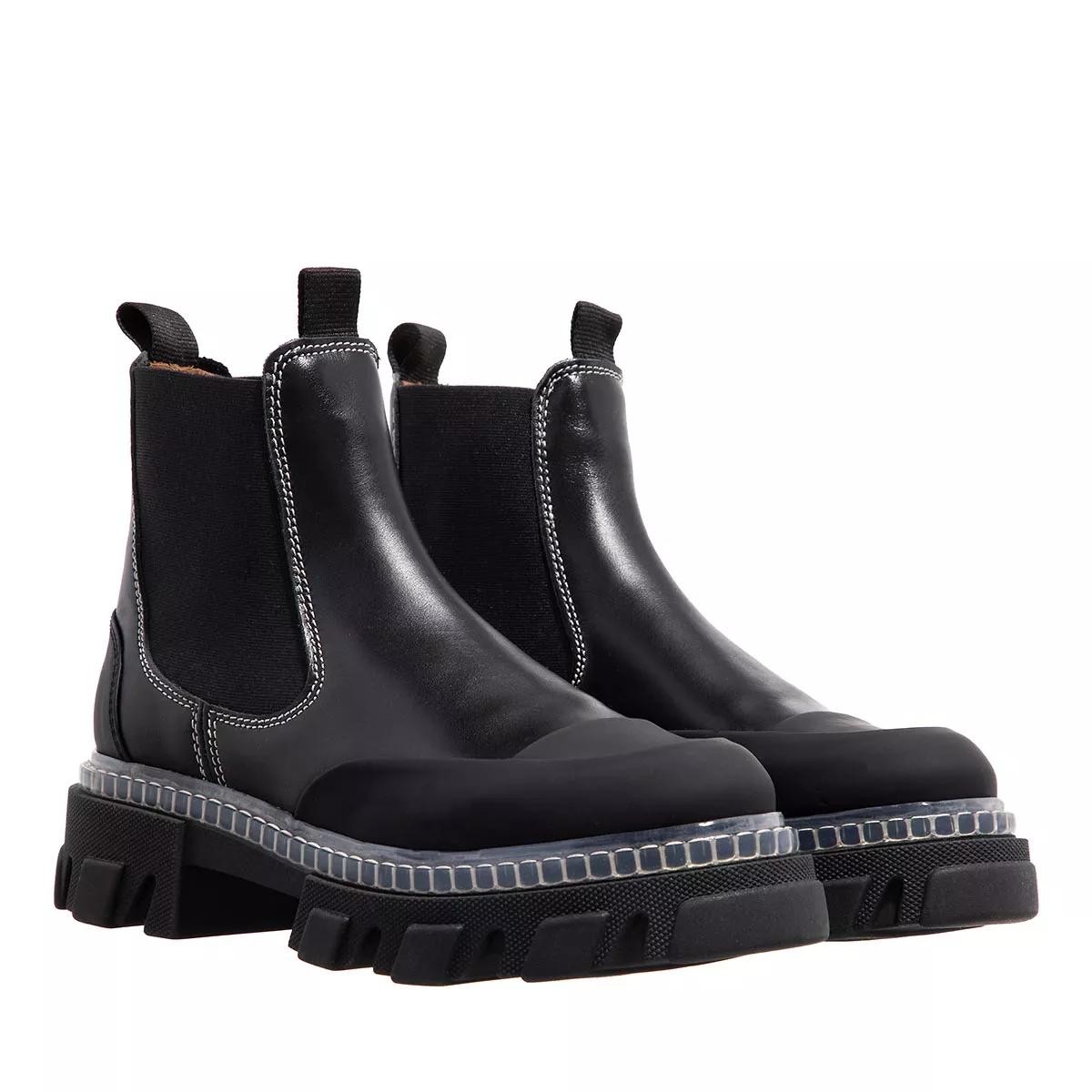 GANNI Stiefeletten schwarz Chelsea Boot