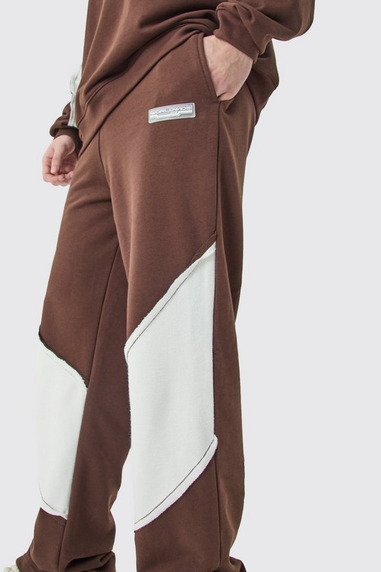 Tall lockere Jogginghose mit rohem Saum