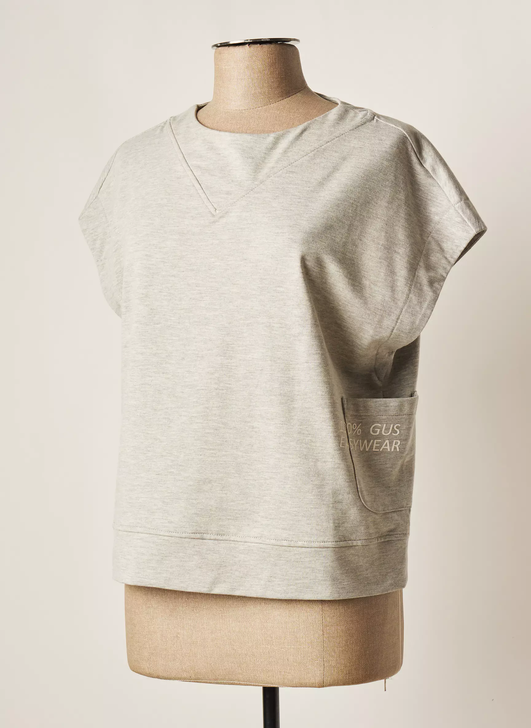 Gus Sweats Femme couleur gris