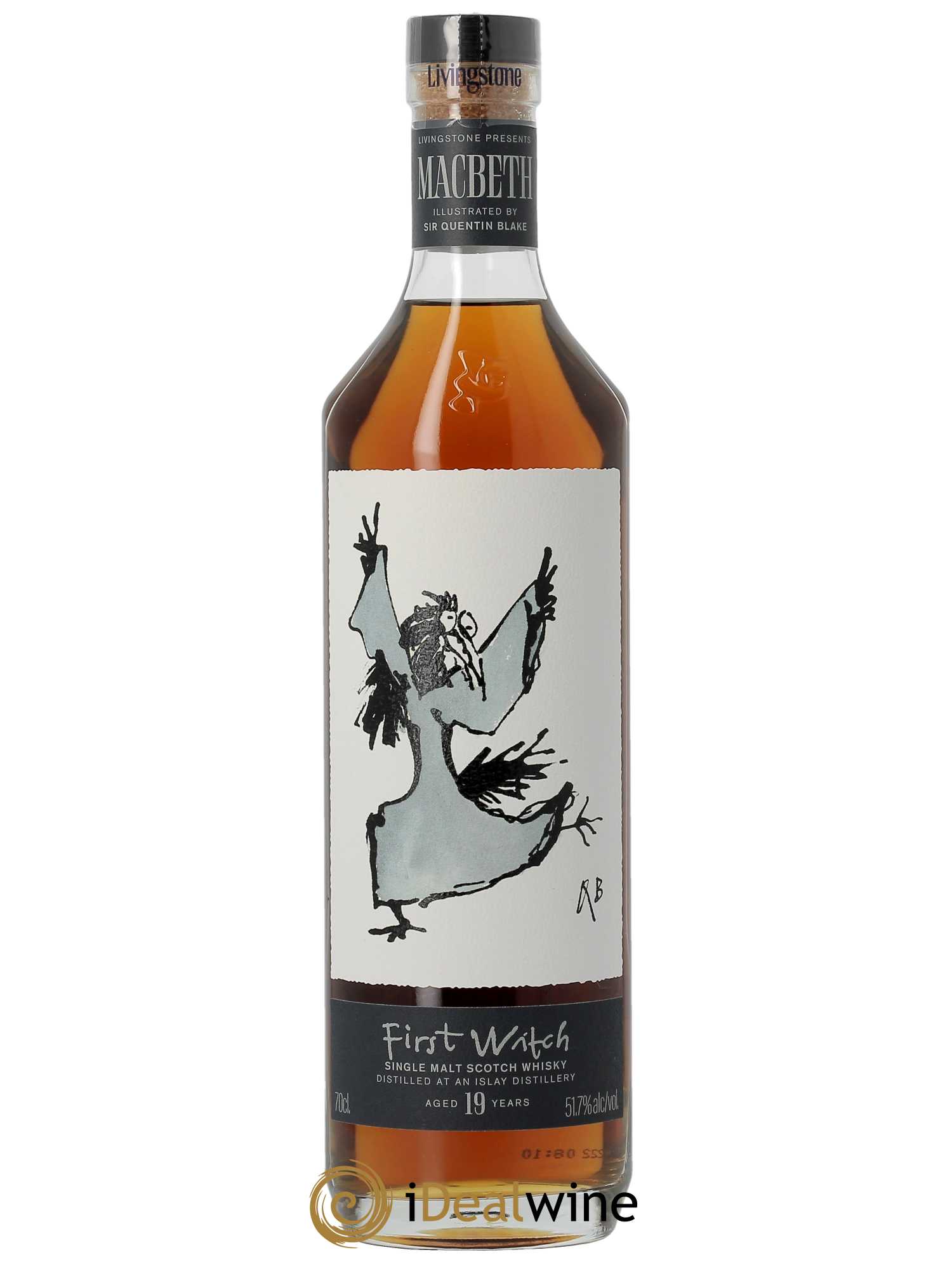 Whisky Ardbeg 19 ans First Witch Macbeth Act One Elixir (70cl)  - Lot de 1 Bouteille