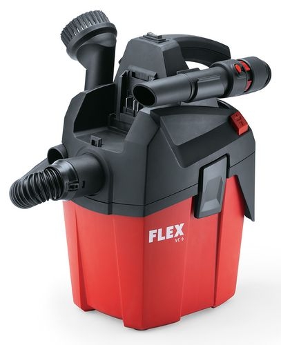 Flex-tools 481513 VC 6 L MC Kompakt Støvsuger med Manuel Filterrensning