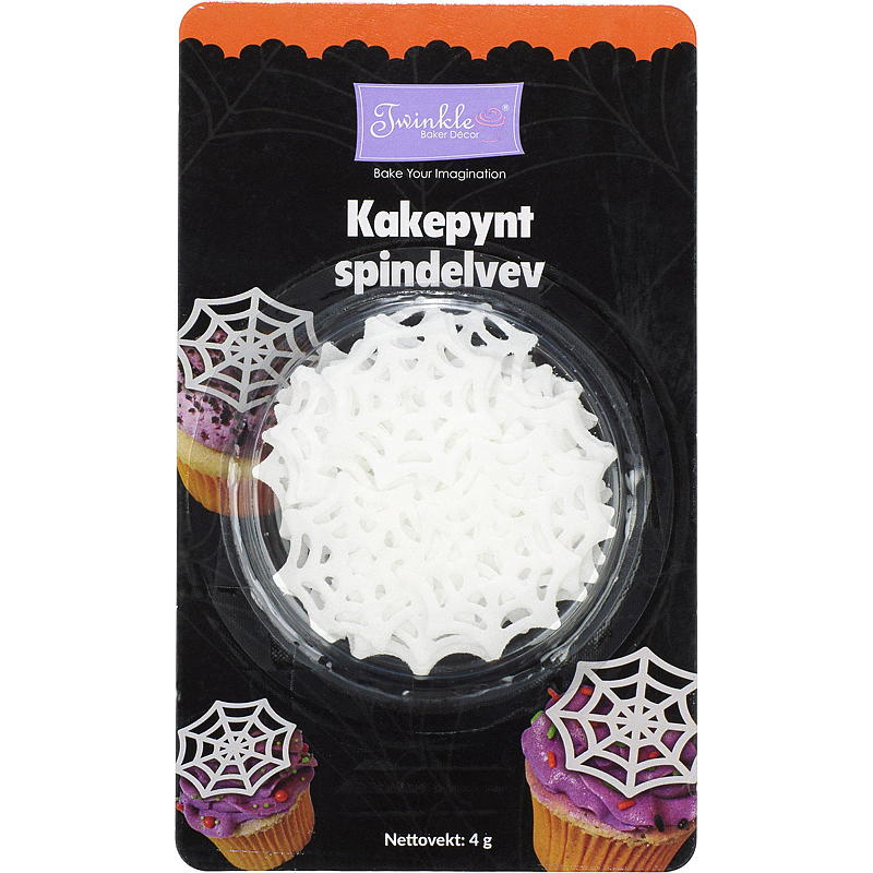 Twinkle Kakepynt 4 g spindelvev