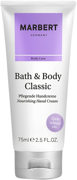 Marbert Bath & Body Classic Handcreme