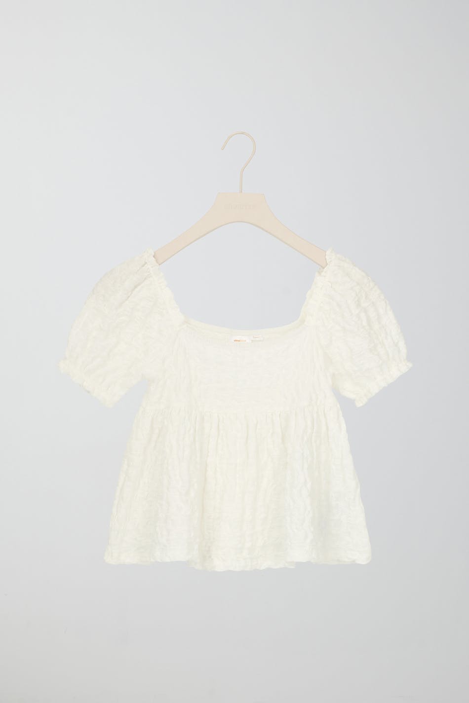 Y bubble blouse