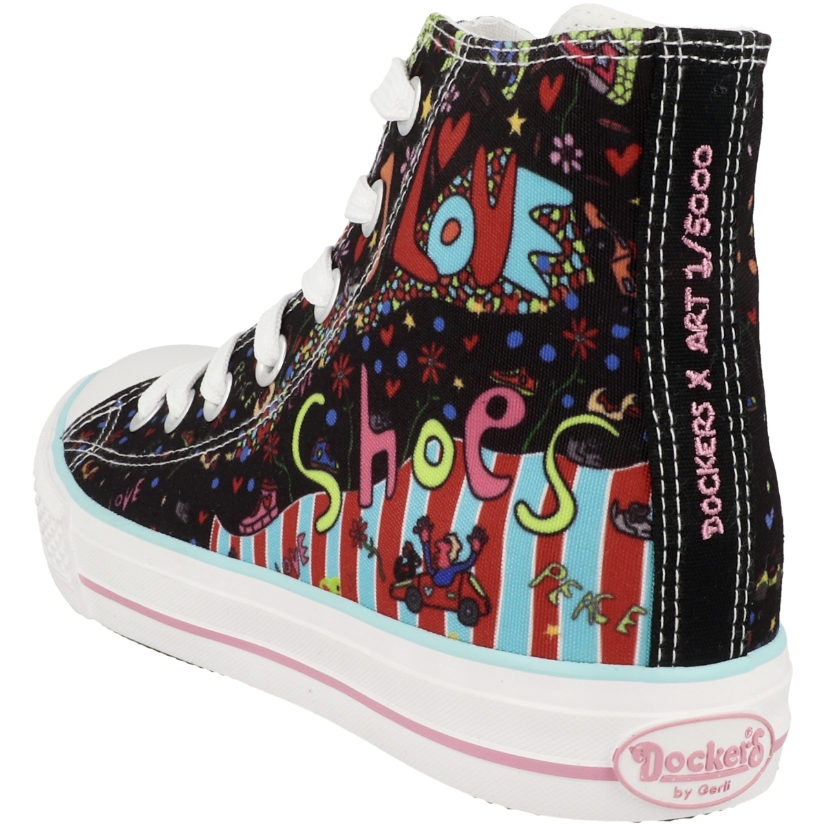 Dockers by Gerli 36UR211 X Art Limited Edition Sneaker mid multicolor