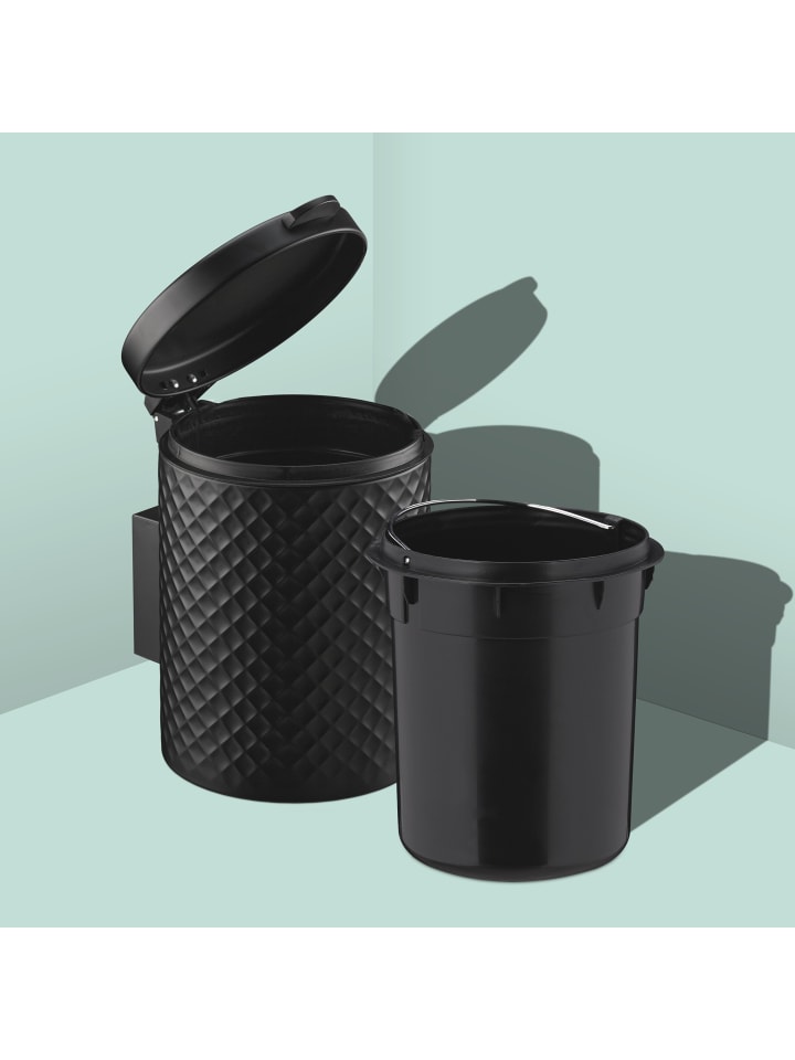 relaxdays Kosmetikeimer in Schwarz - 5 Liter günstig kaufen onesize