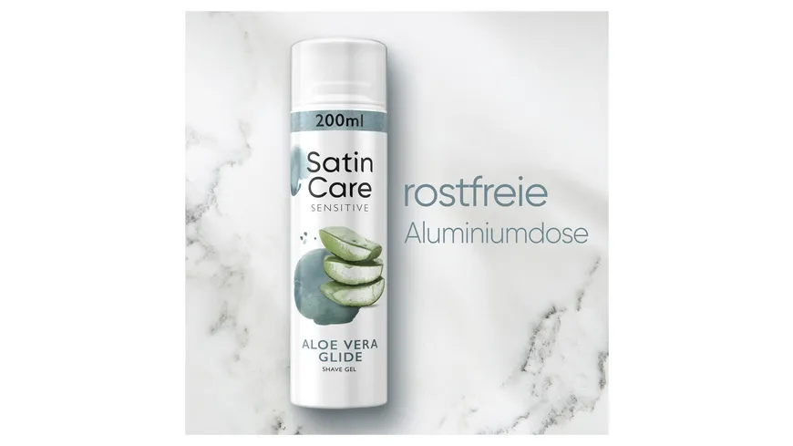 Gillette VENUS Rasiergel Satin Care Gel Aloe Vera 200 ml 200 ml