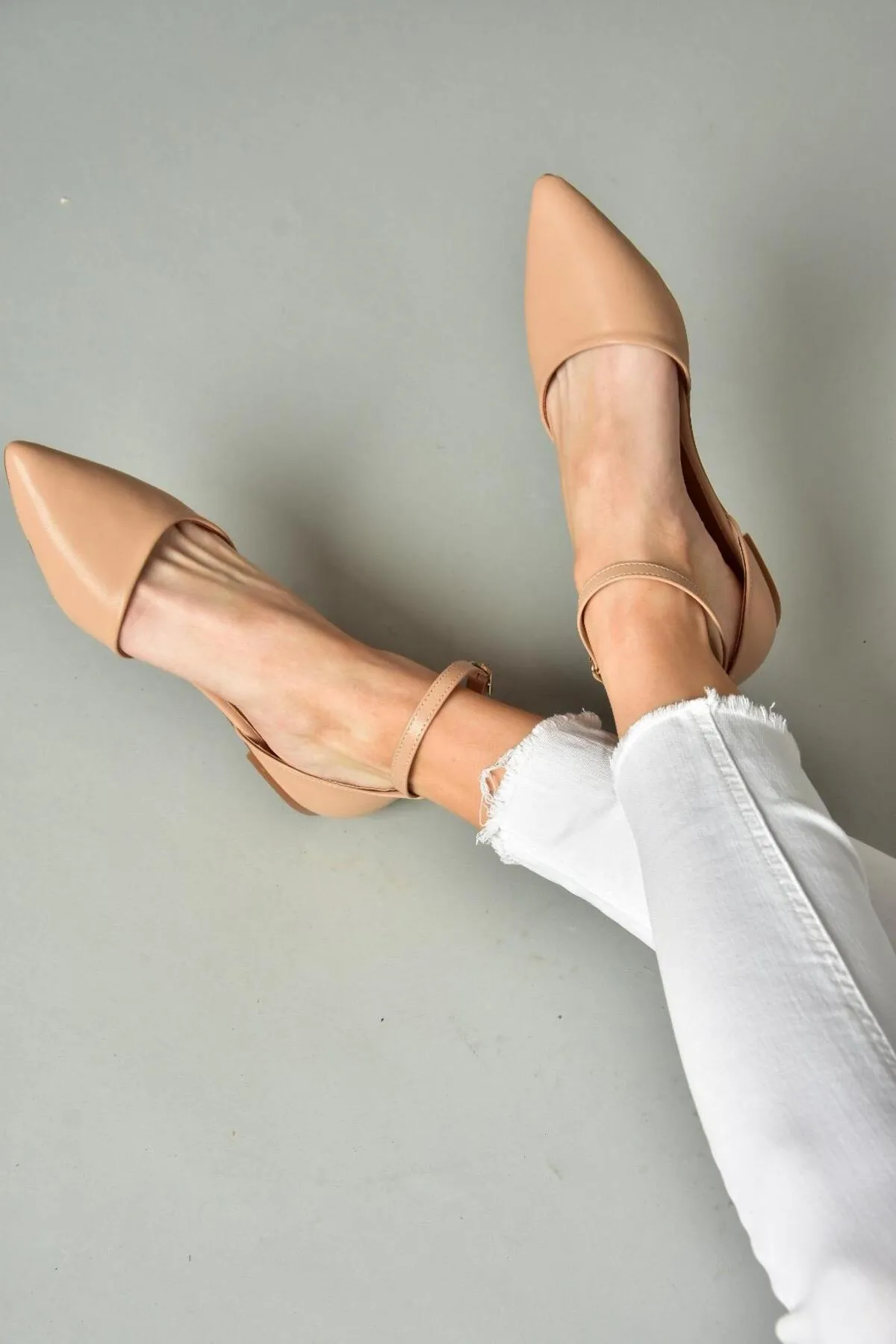 Fox Shoes  S726299609 Hellbraune Ballerinas für Damen