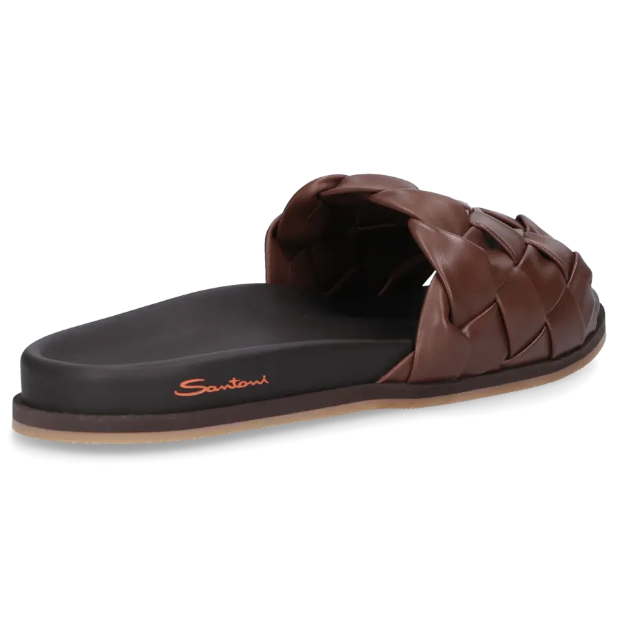Santoni - Sandalen 18153 Kalbsleder - braun