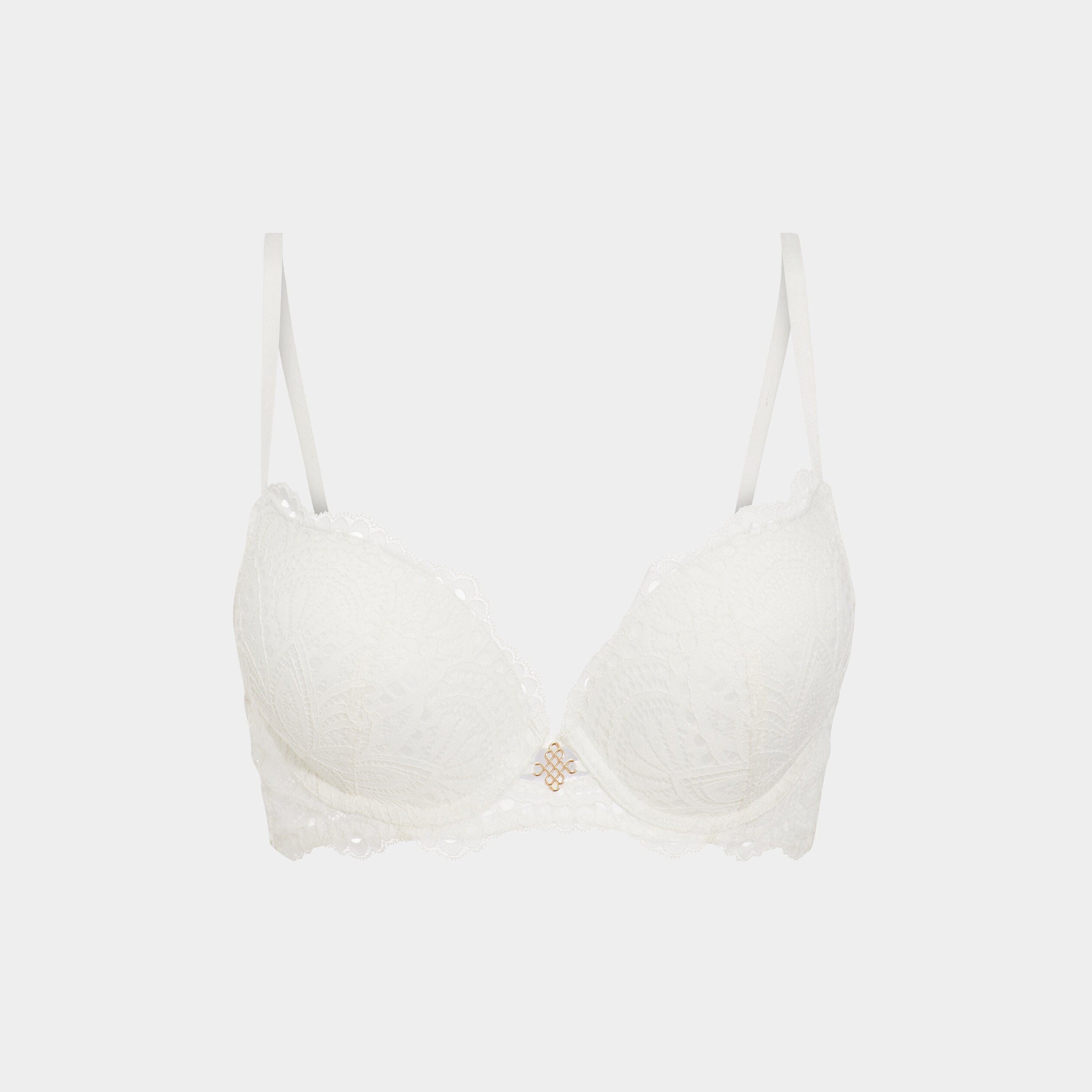 Soutien-gorge push-up padded blanc femme | La Halle