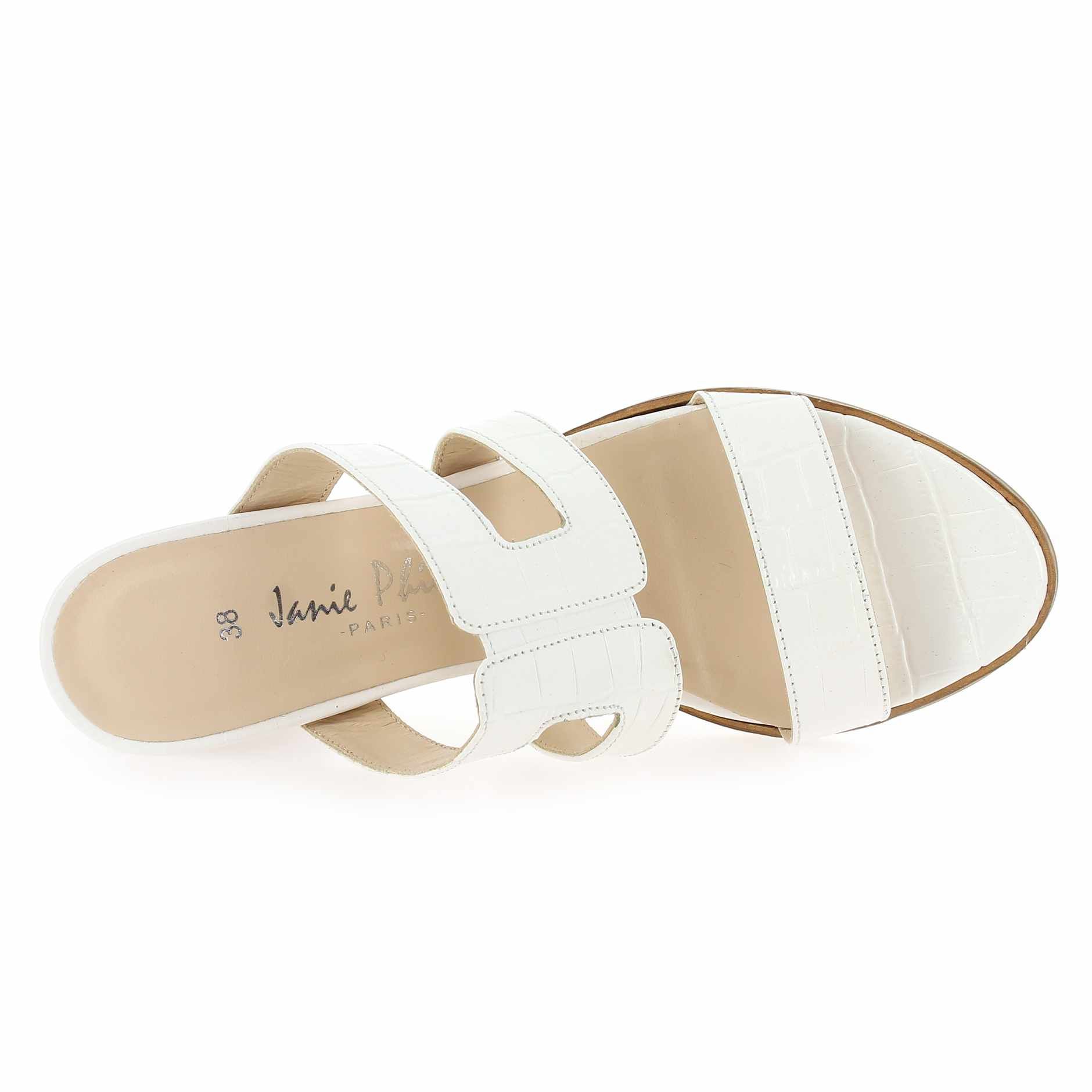 Janie Philip  GALILEE - Blanc croco