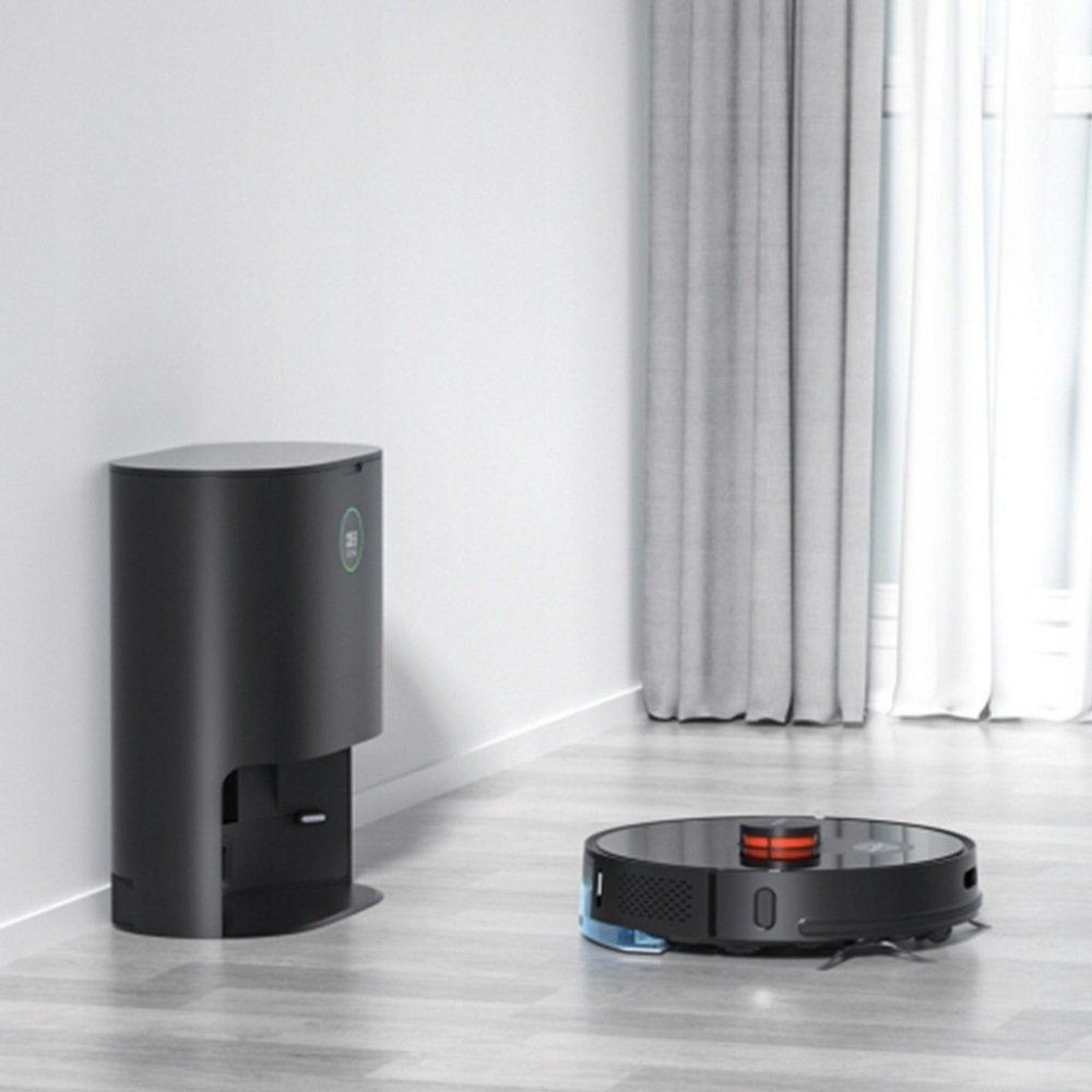 Xiaomi Nass-Trocken-Saugroboter ROIDMI EVE Plus - Saugroboter - mit Wischfunkiton - 50 Watt - schwarz