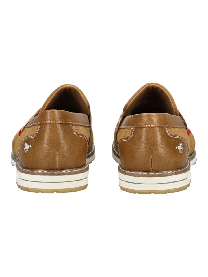 Mustang Slipper in Hellbraun günstig kaufen