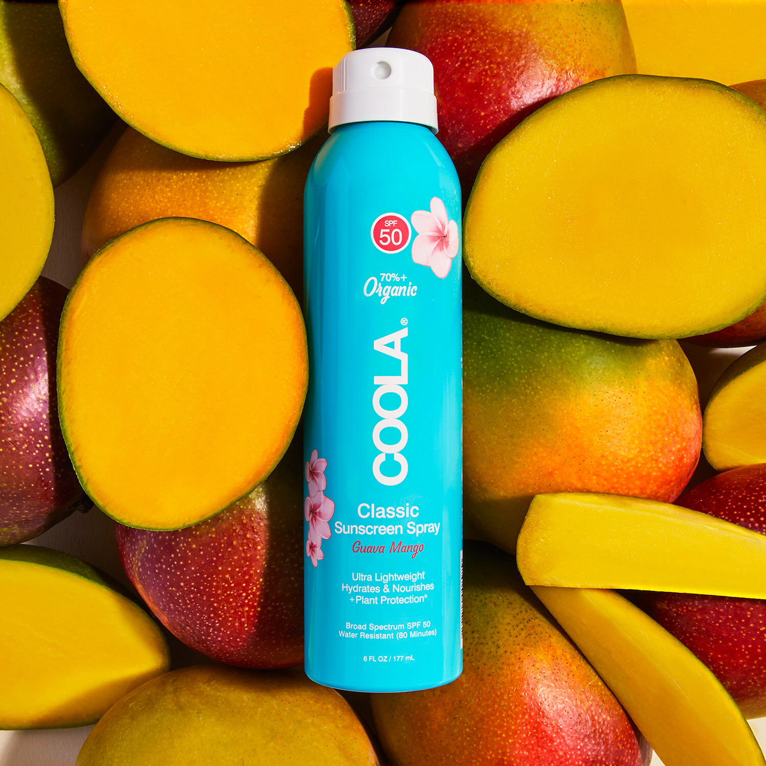 Coola Spray Solaire Corps Classic SPF50 Goyave Mangue 177 ml