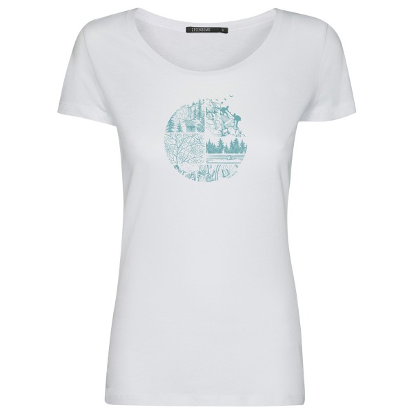 GreenBomb - Women's Nature Climb Circle (Loves) - T-Shirt