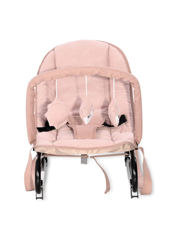 Lorelli Babywippe Eliza Luxe in rosa günstig kaufen onesize