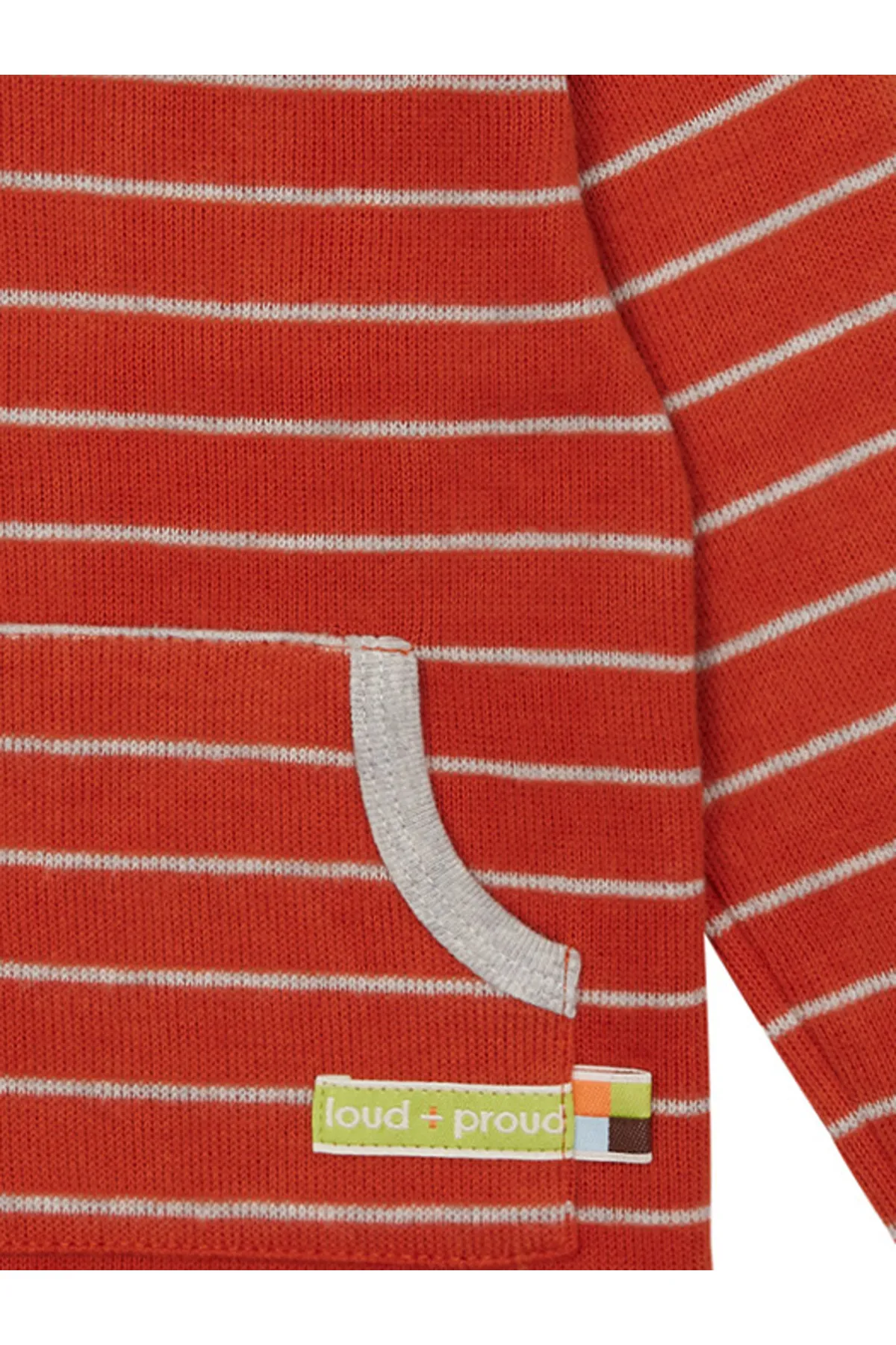 loud + proud  Strickweste - Rot - Regular Fit