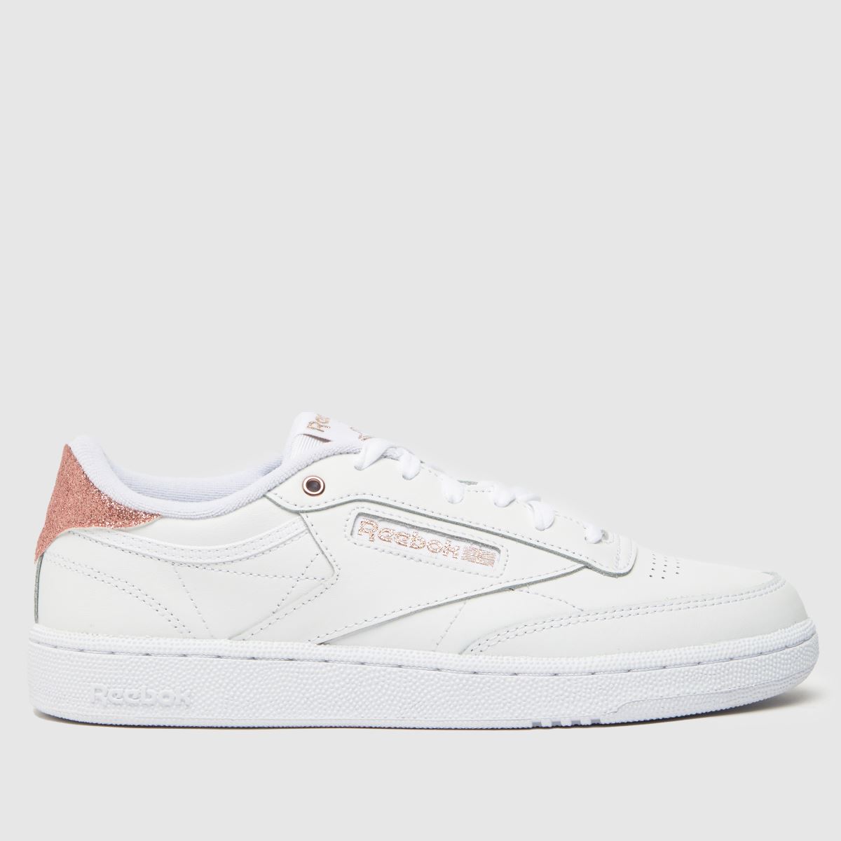 Reebok Club C 85 cipők fehér és arany színben