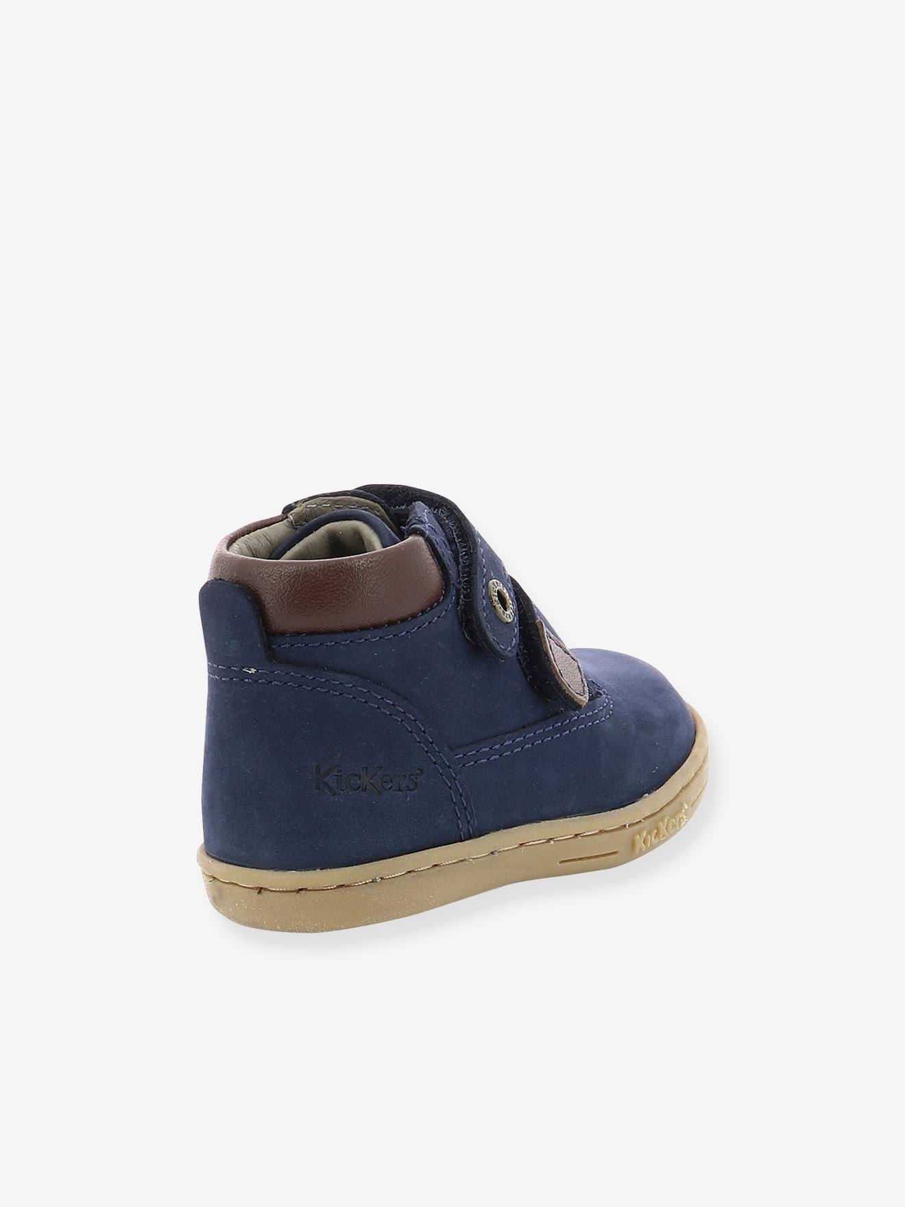 Bottillons bébé garçon Tackeasy KICKERS® kaki