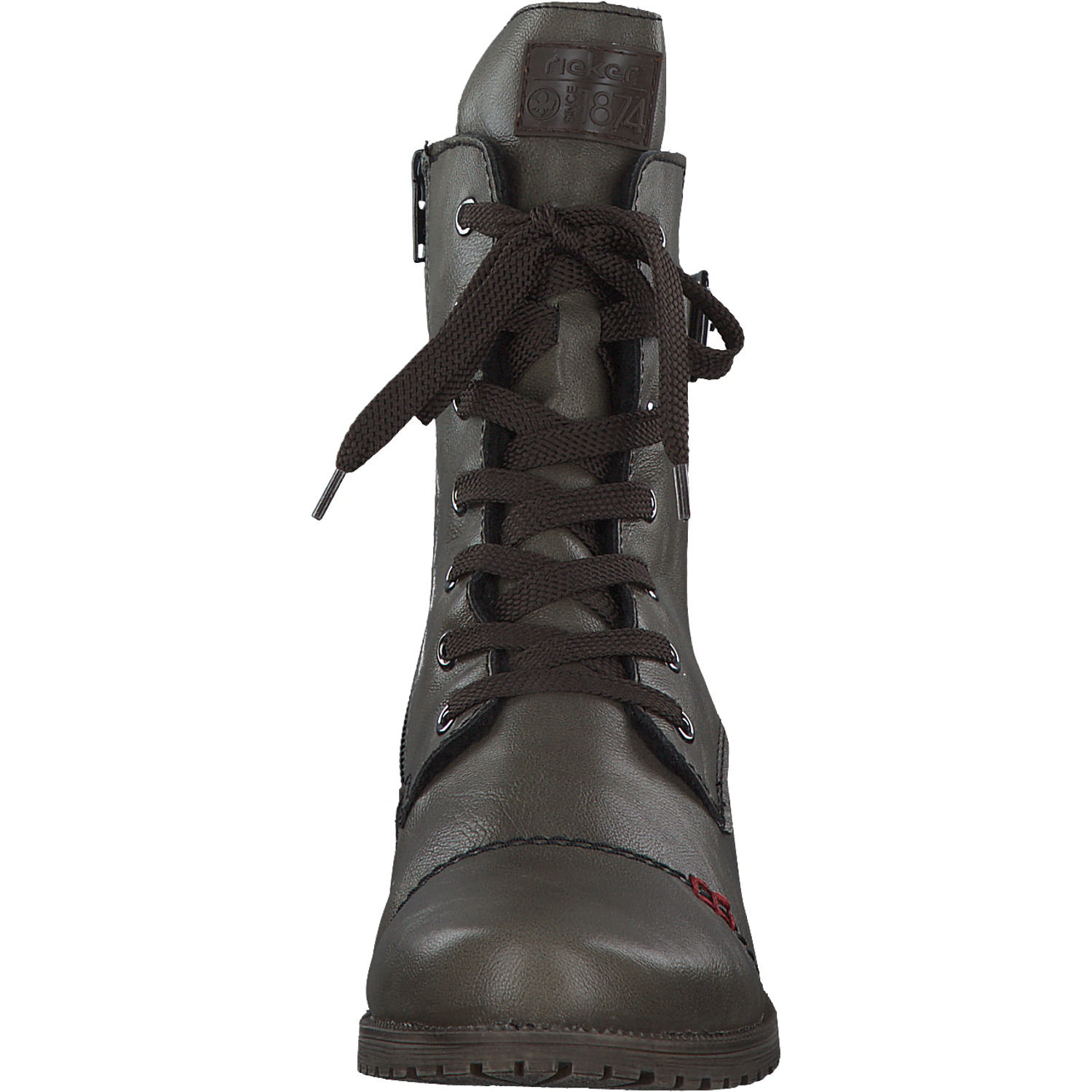 Rieker 70345, Schnürstiefel, Damen, vert