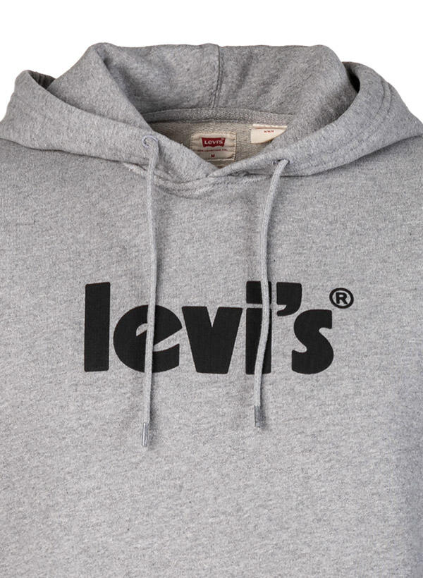 Levi's®, Hoodie. Baumwolle, grau