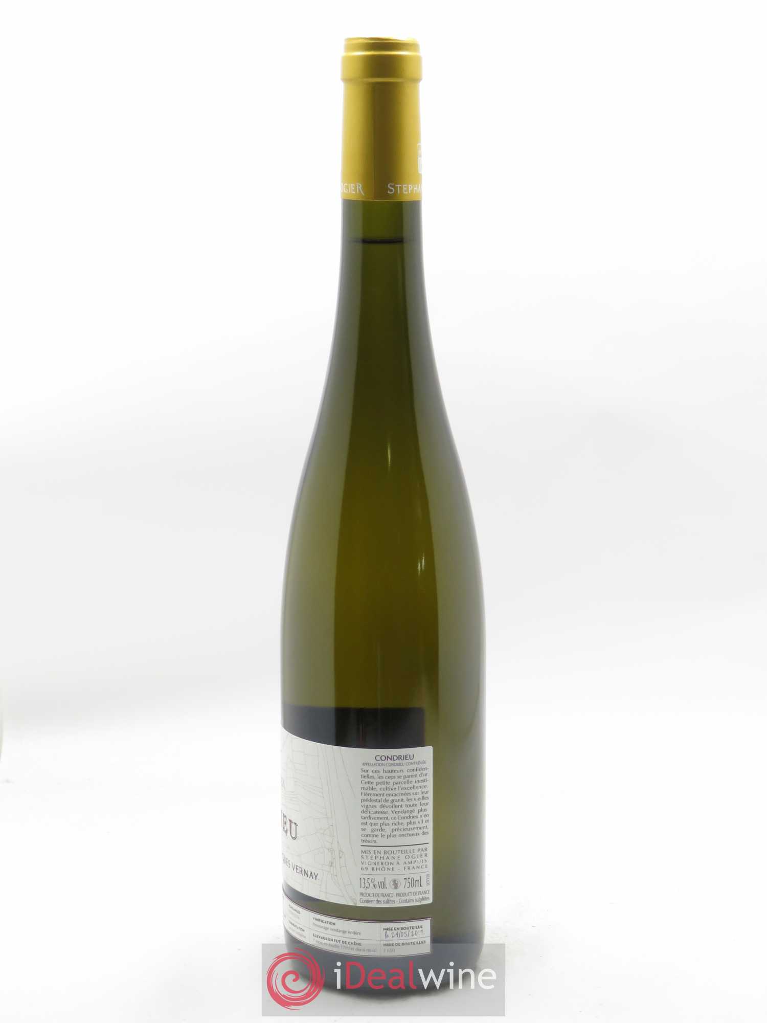 Condrieu Les Vieilles Vignes de Jacques Vernay Michel et Stéphane Ogier  2018 - Lot de 1 Bouteille