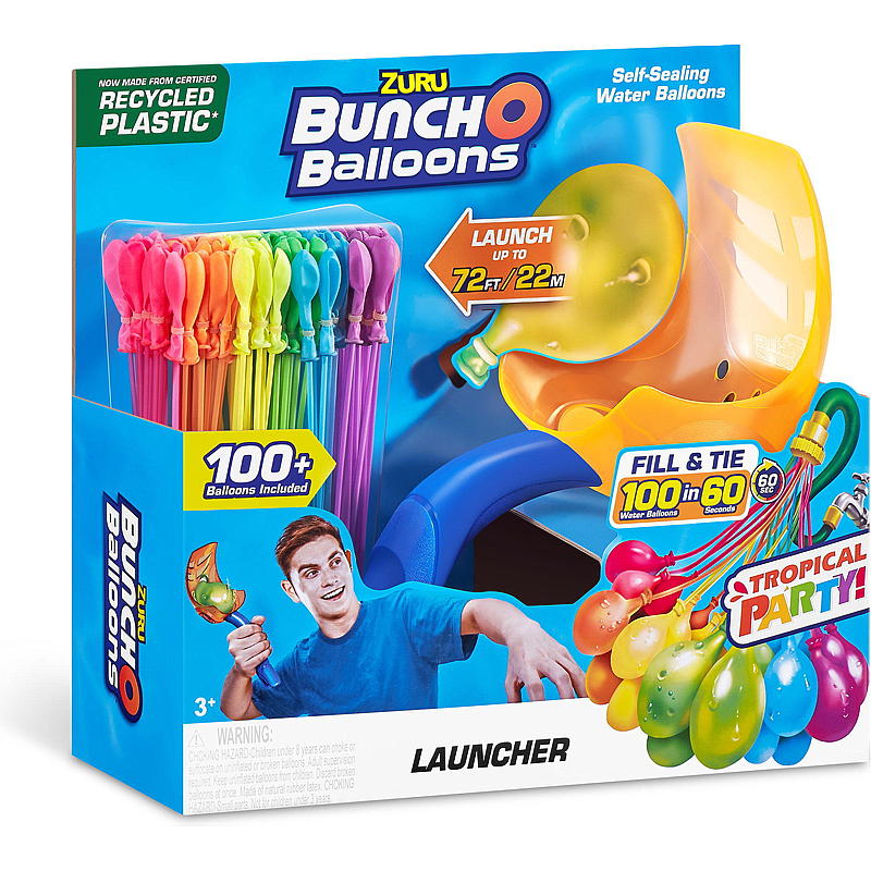 Bunch O Ballons Vannballonger 100 stk m/kaster