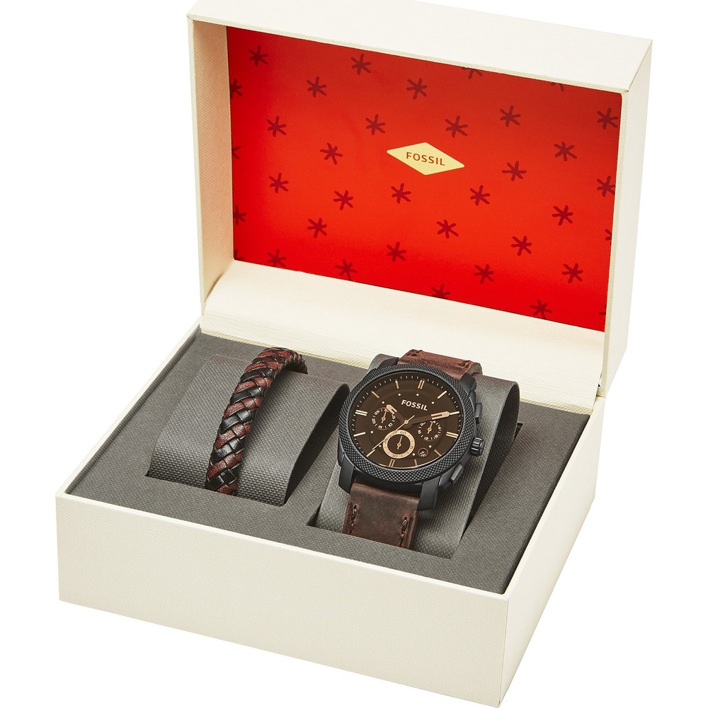 Fossil Set de montres Acier inoxydable Bijoux