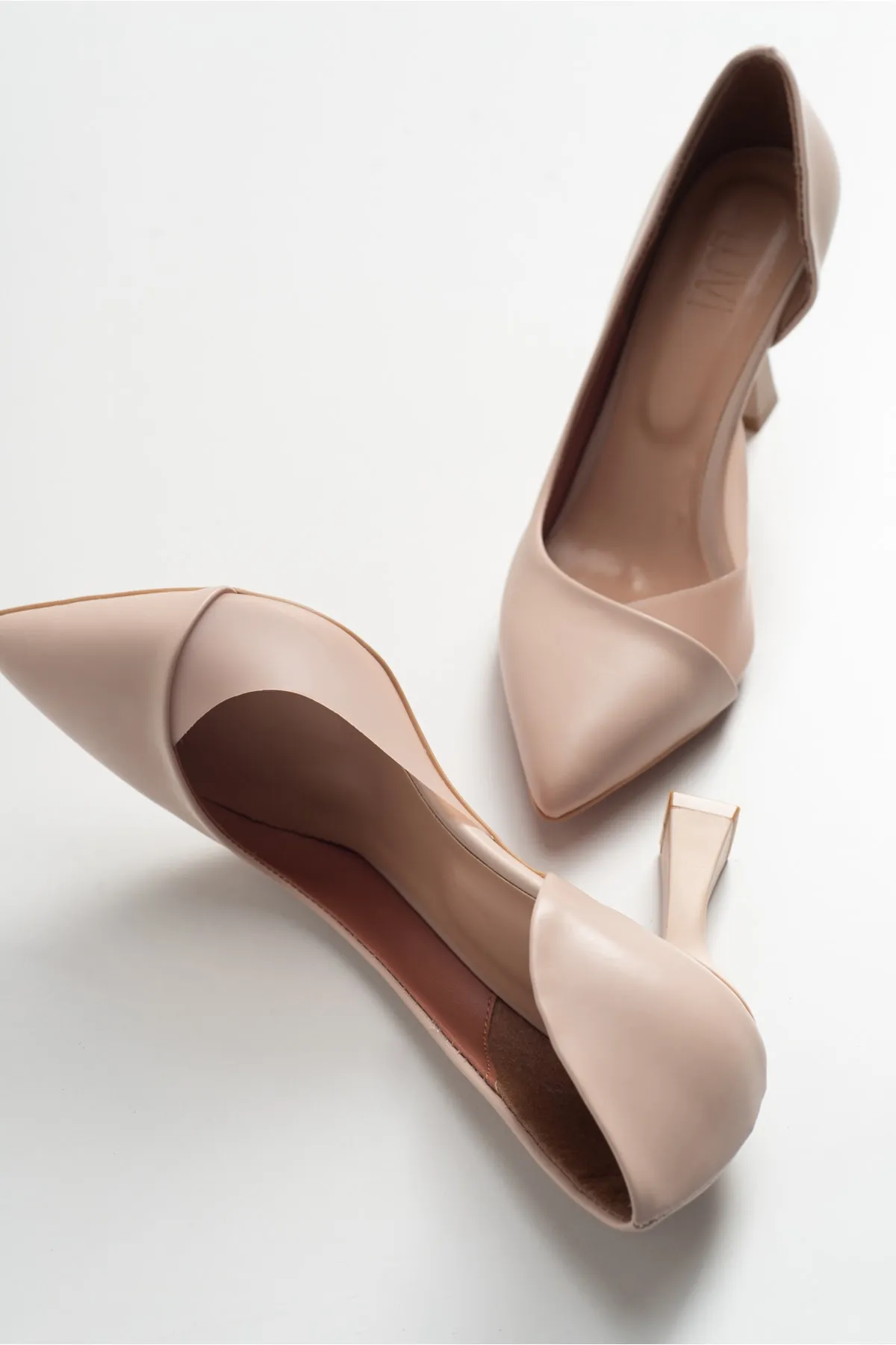 LuviShoes  653 Damenschuhe mit Hautabsatz