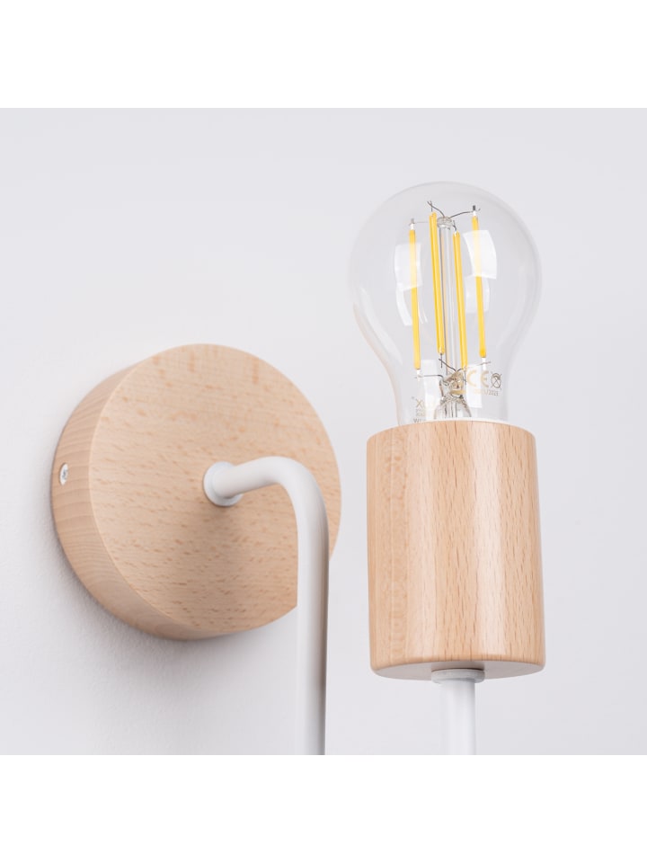 Nice Lamps Wandlampe DAZZLE weiß H 18,5 cm günstig kaufen onesize