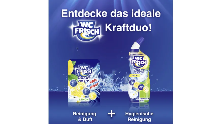 WC FRISCH Kraft Aktiv WC Reiniger Gel Lemon 750 ml 750 ml