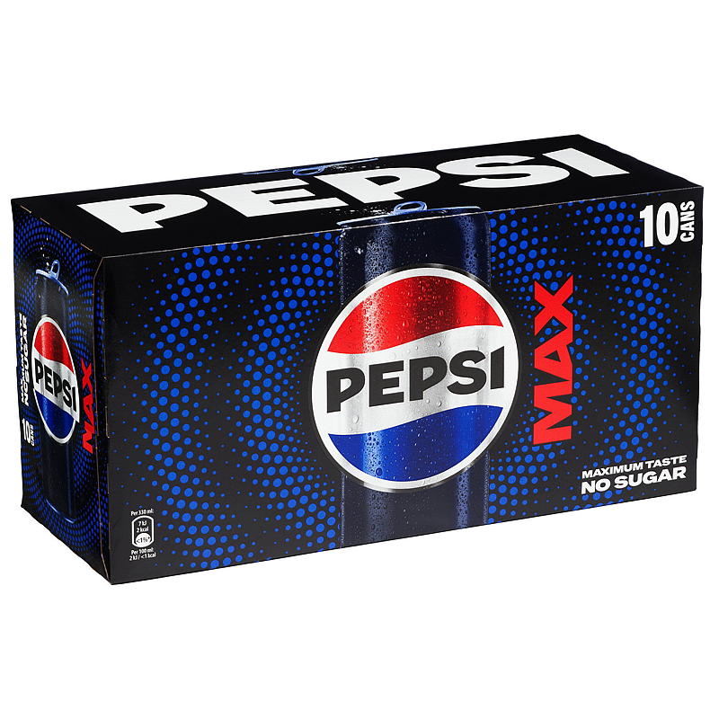Pepsi Pepsi Max 10x0,33 l boks