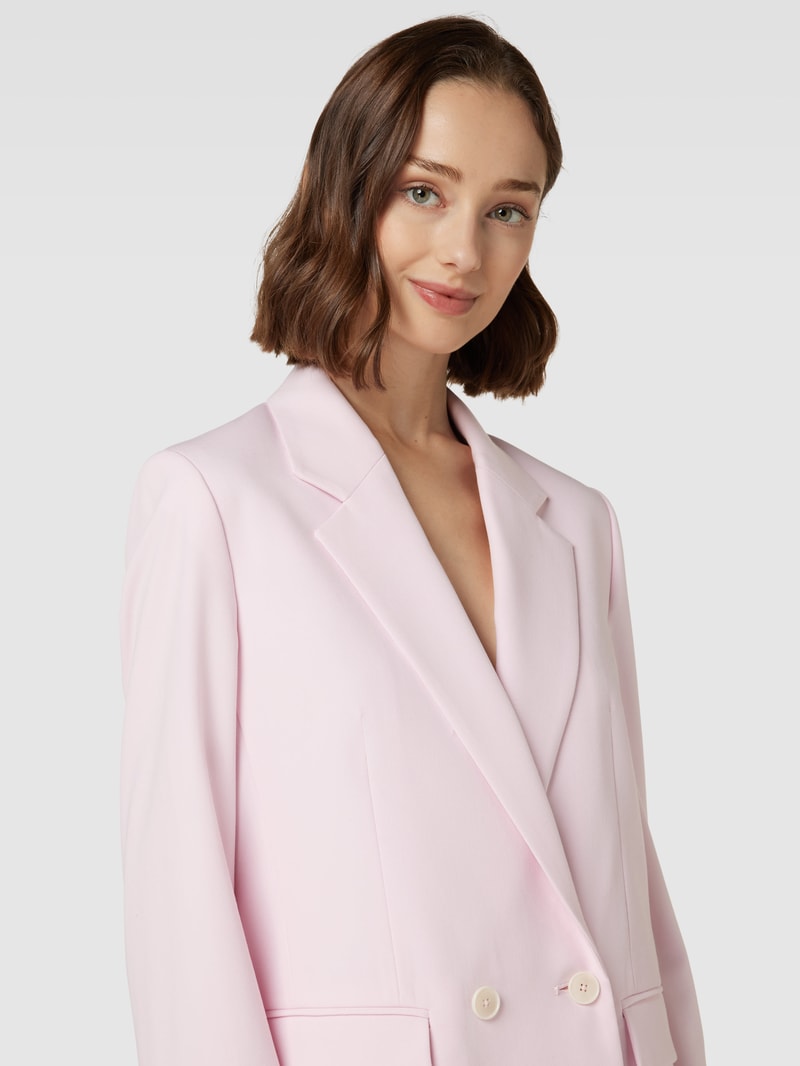 Blazer mit Pattentaschen Modell 'WARDLOW' in hellrosa