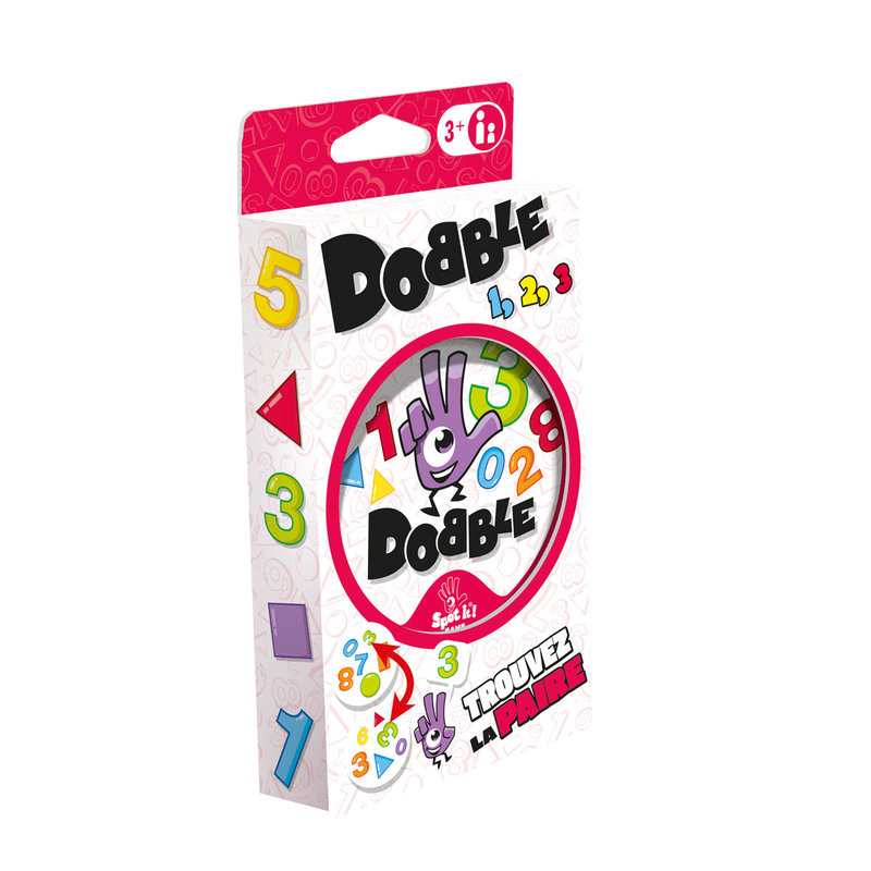 Jeux de carte Dobble 123 Asmodée