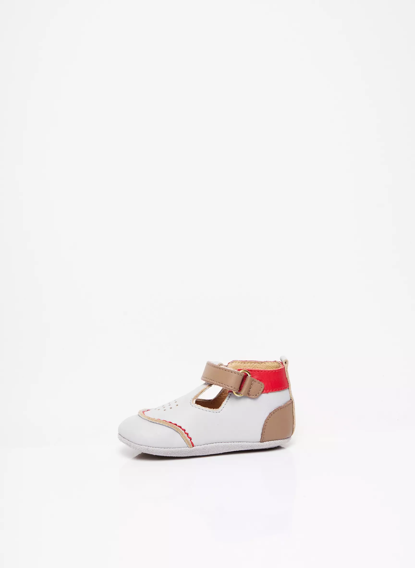 Robeez Sandales Nu Pieds Garcon couleur gris