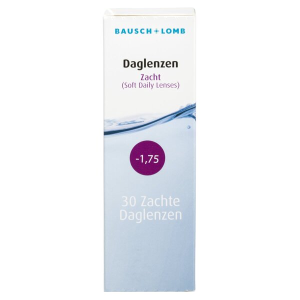 Bausch & Lomb -1.75 lágy napi kontaktlencse orvostechnikai eszköz - 30 darab