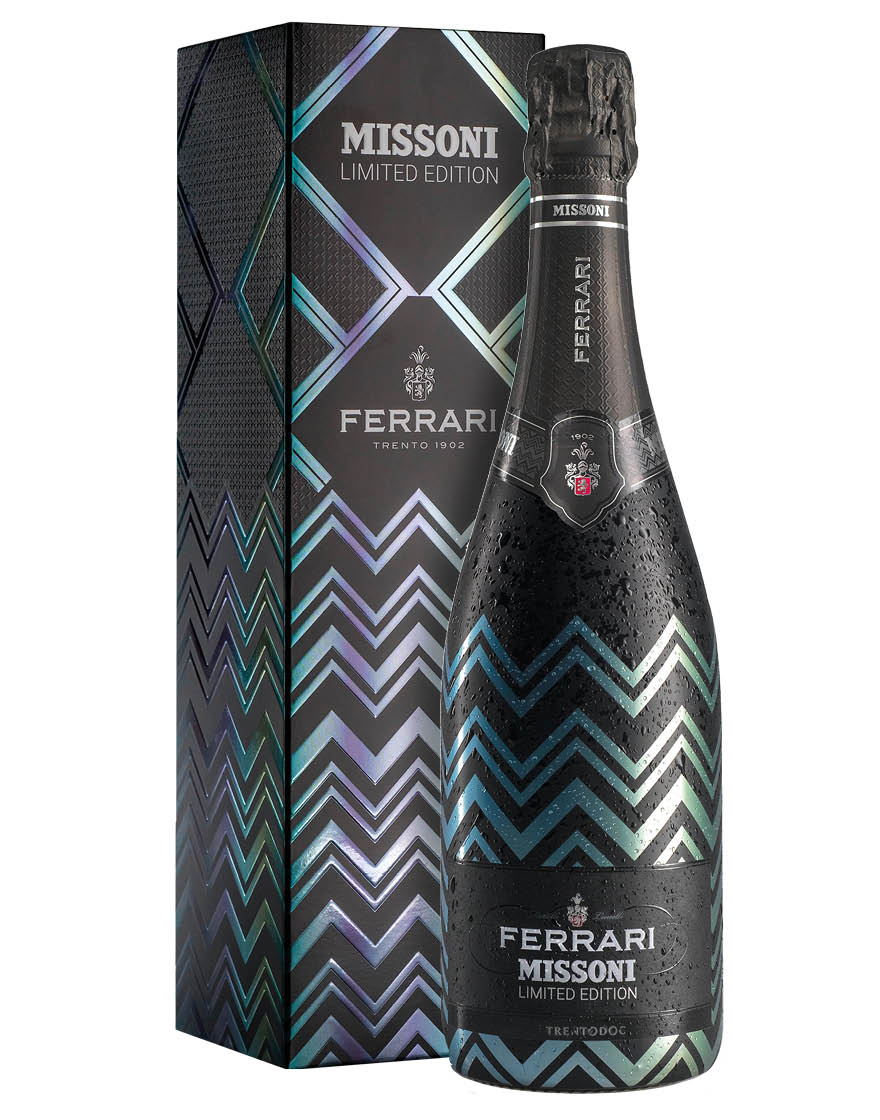 Trento DOC Brut Limited Edition Missoni Green Ferrari 0,75 ℓ, En Étui